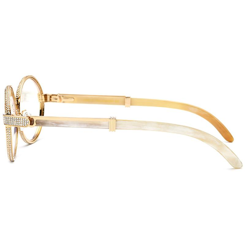 Really Buffalo Handmade Optical Frames Square Rimless Luxury Buffs Optical Frames