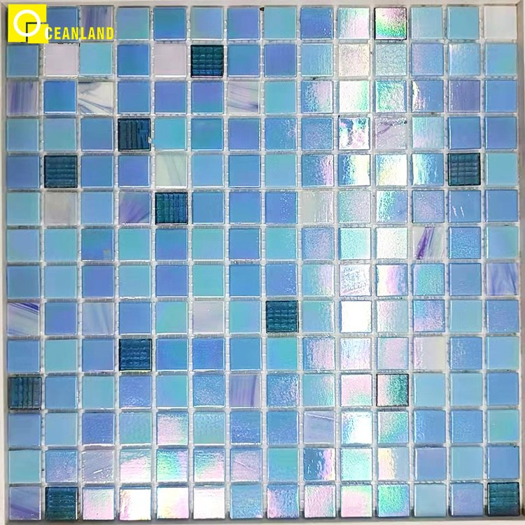 Квадратная мозаичная плитка для бассейна 30x30 мм