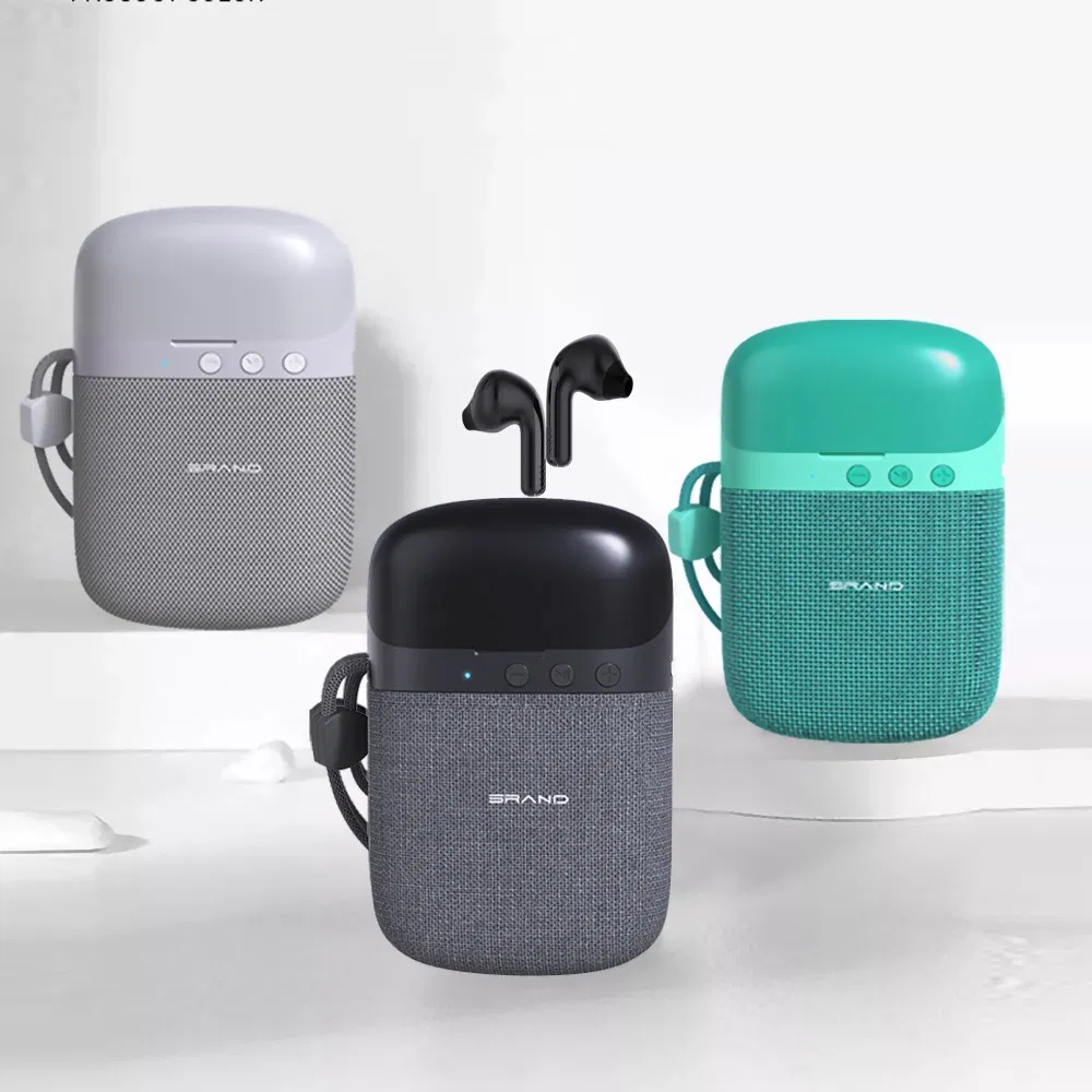 Hot Selling High Quality Portable Speaker Combo with Wireless Earbuds for Phone for All Models Bt 5.3 Long Battery Life
