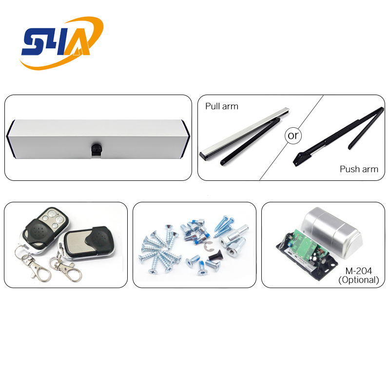 ED100 Automatic Swing Sliding Garage Gate Door Opener Electric Door Closer