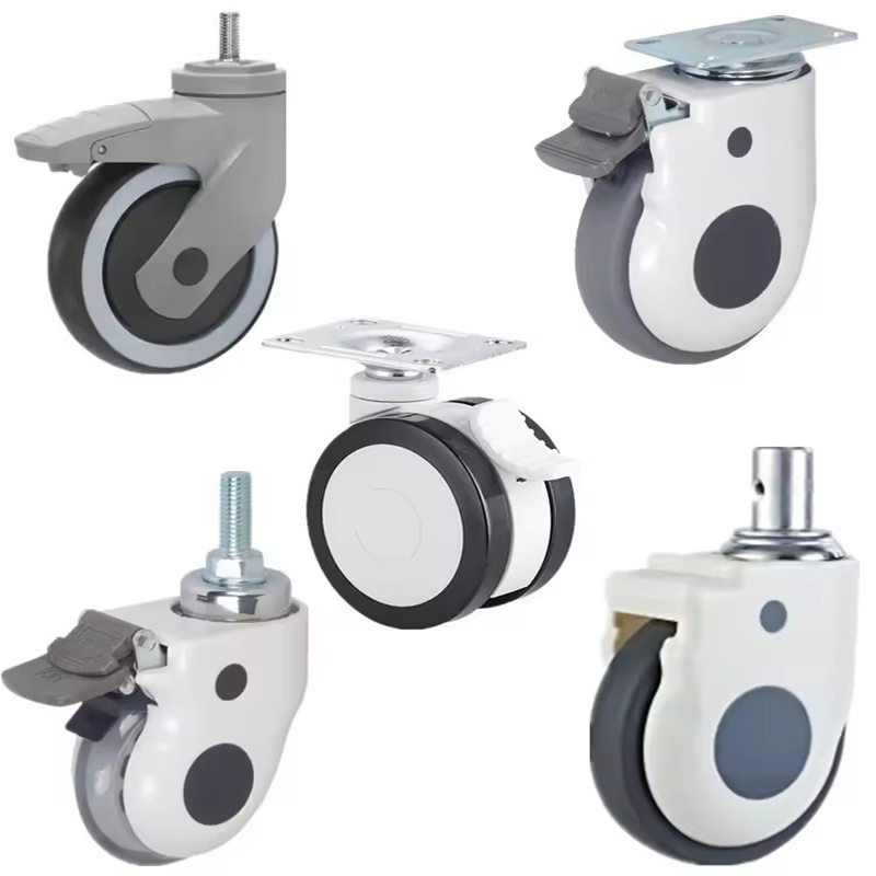 3/4/5 Inch Medical Caster Wheel for Hospital Cart