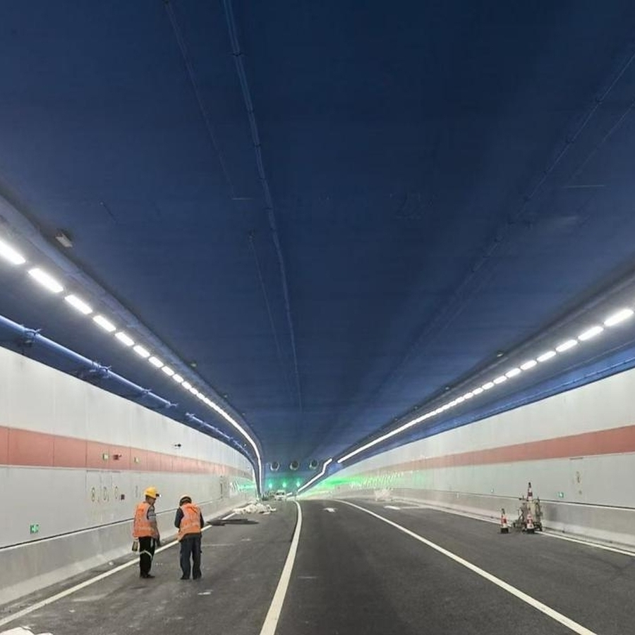 High Quality Tunnel Wall Cladding Fiber Cement Decorative Panels for Airport