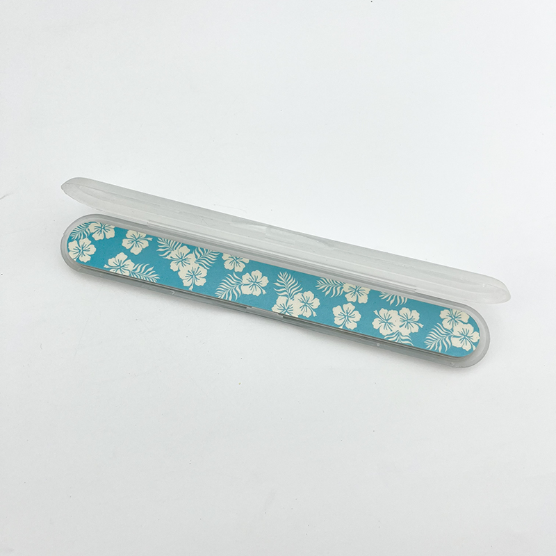 Beautiful Flower Design Manicure Nail Care Tool EVA Manicure Nail File for Girl