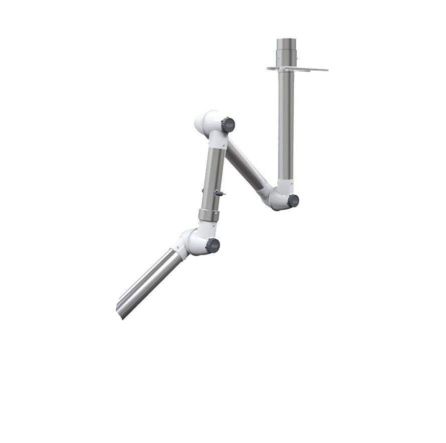 Professional-Grade Aluminum Fume Extraction System Eyewash