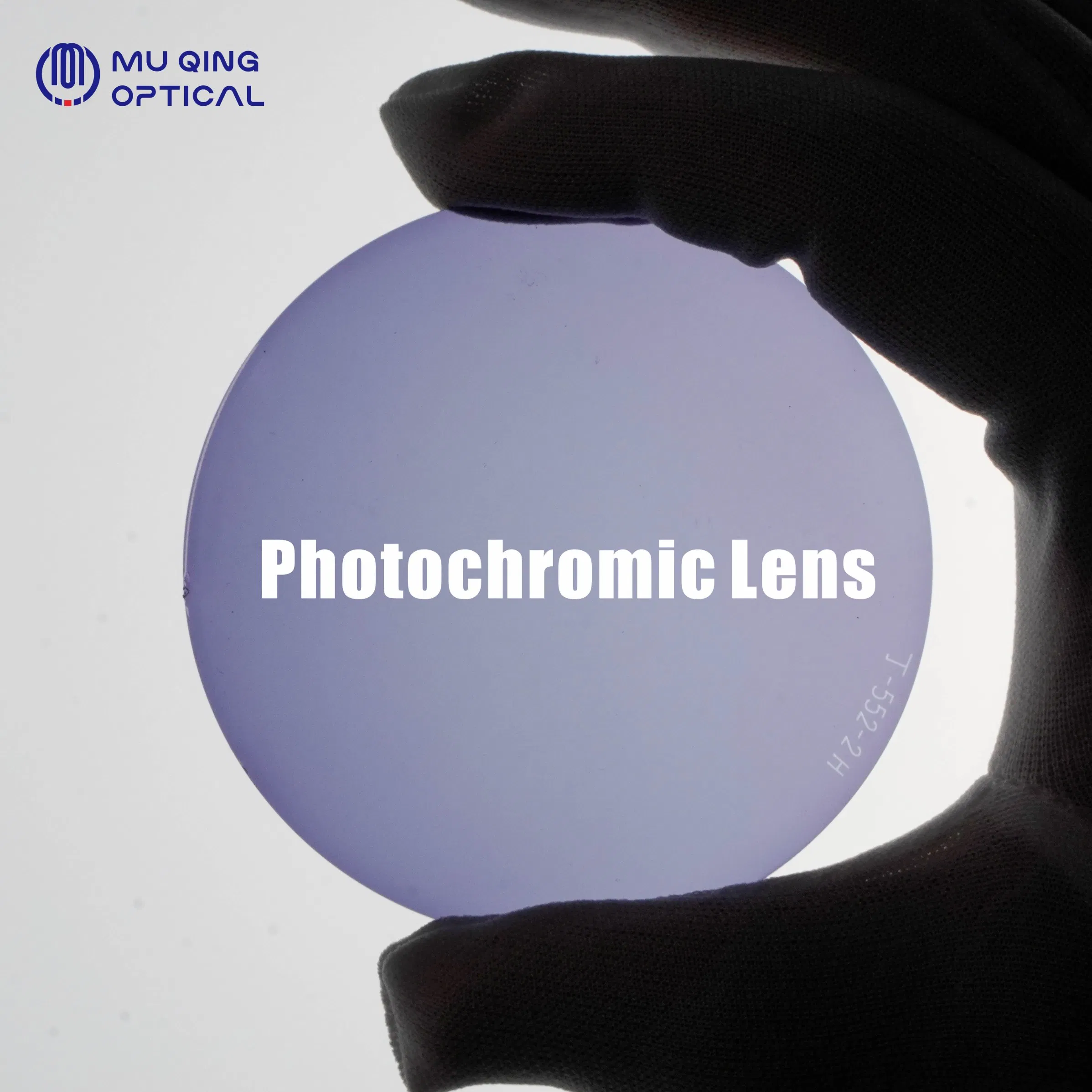 Factory Wholesale Custom 1.56 Anti Blue Light HD Bifocal Reading Lens Photochromic Prescription Optical Eyeglasses Lenses