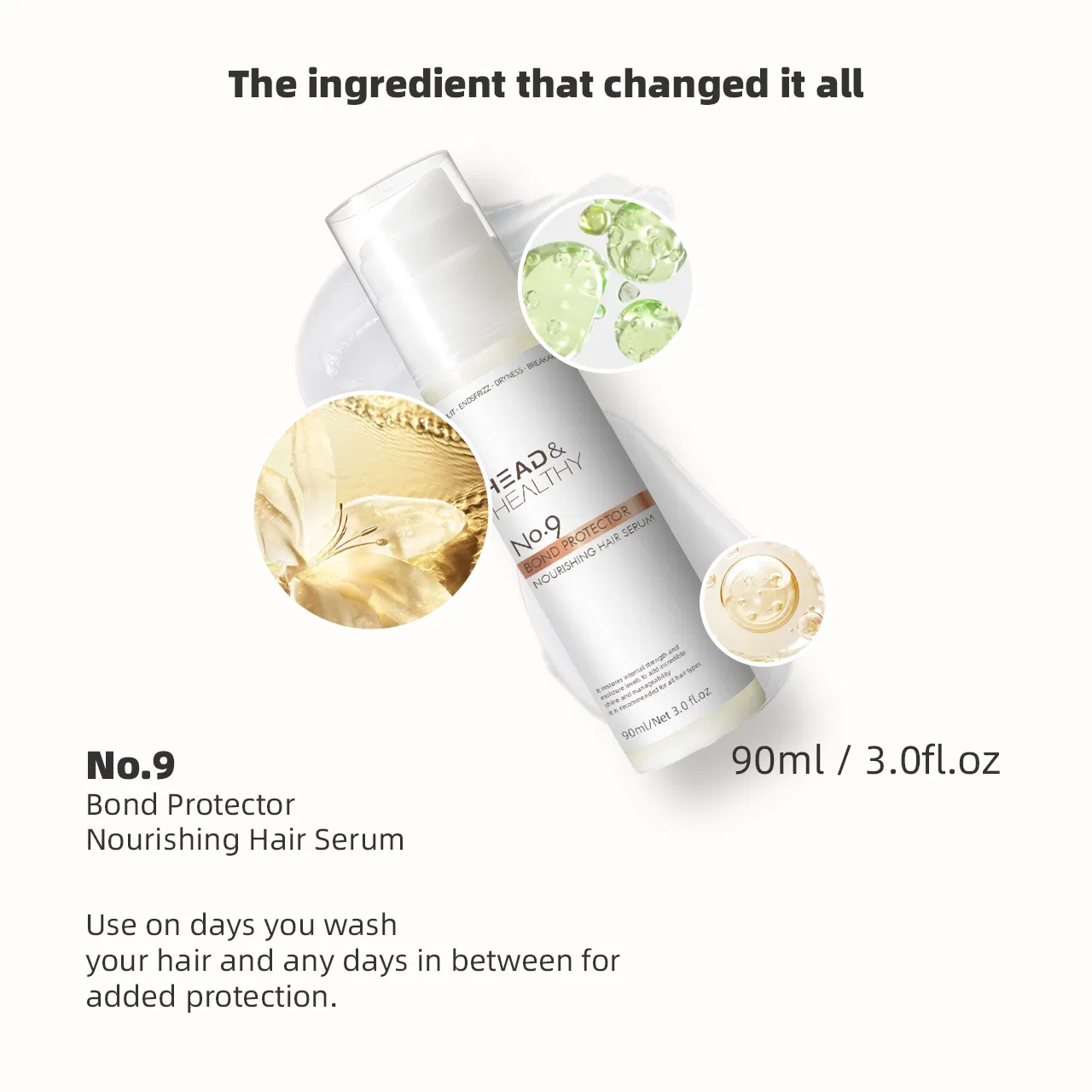 No. 9 Bond Protector Nourishing Hair Serum Oil