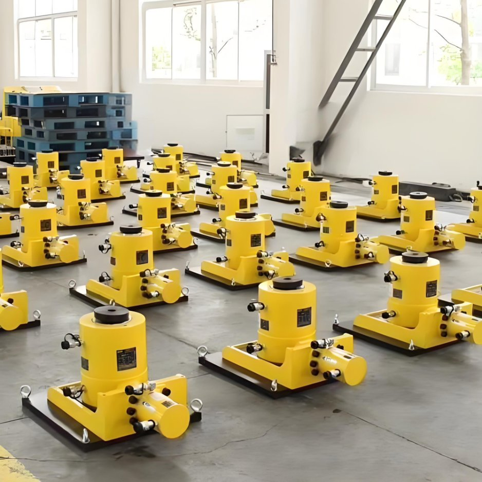 The Architect's Preferred Bridge Must Use Synchronous Hydraulic Tool Strand Lifting Jacks