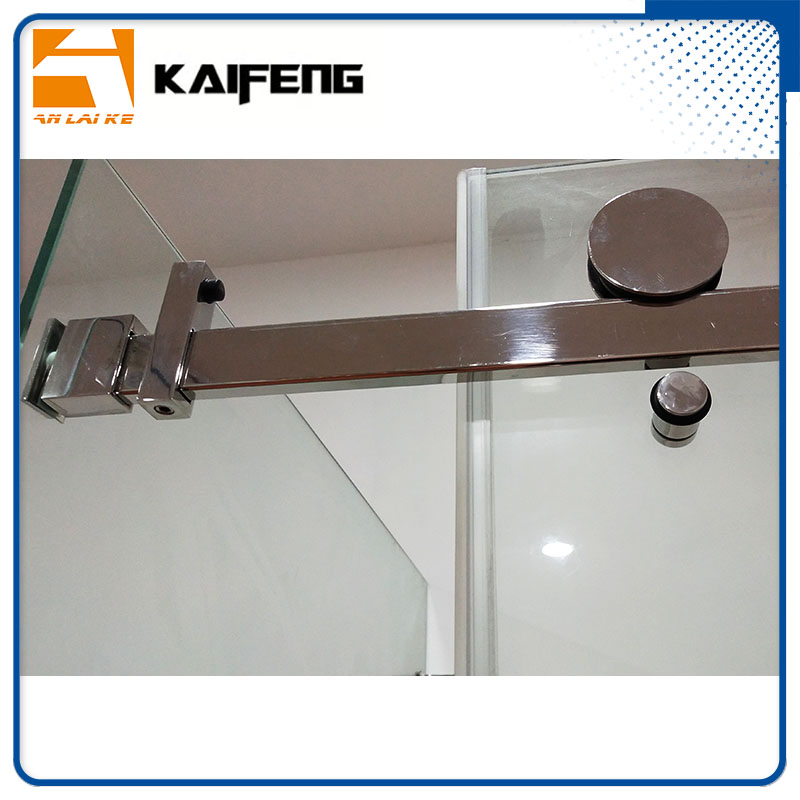 Sliding Bathroom Frameless Toughened Glass Shower Cubicle (KF-2312A)