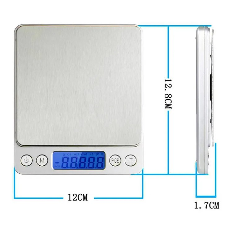 Electronic Kitchen Scale with ABS Material and Maximum 10kg Capacity