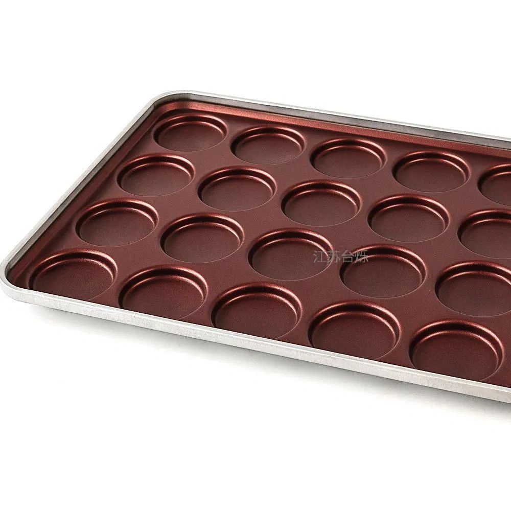 Premium Multi-Cavity 24-Cavity Hamburger Mold Tray for Restaurant Baking Needs Hamburger Bun Mould
