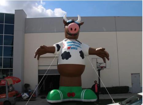 2023 New Giant Fireworks Gorilla Inflatable Animal for Sale