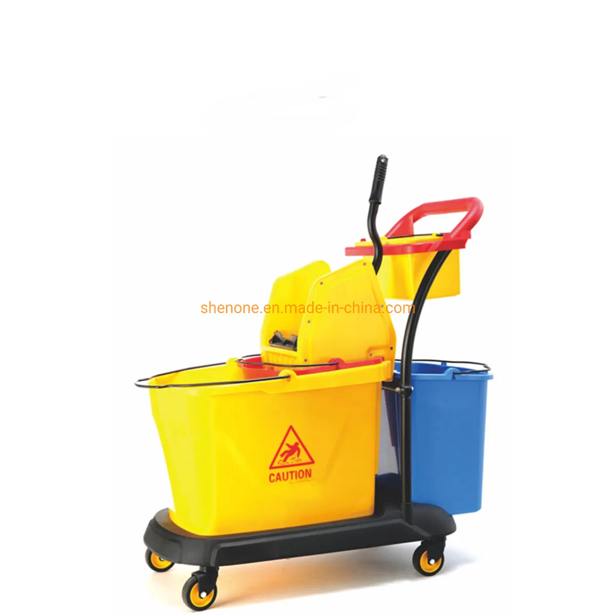 Shenone Hotel Workshop Commercial Professional Mop Bucket Wringer Mop Bucket002