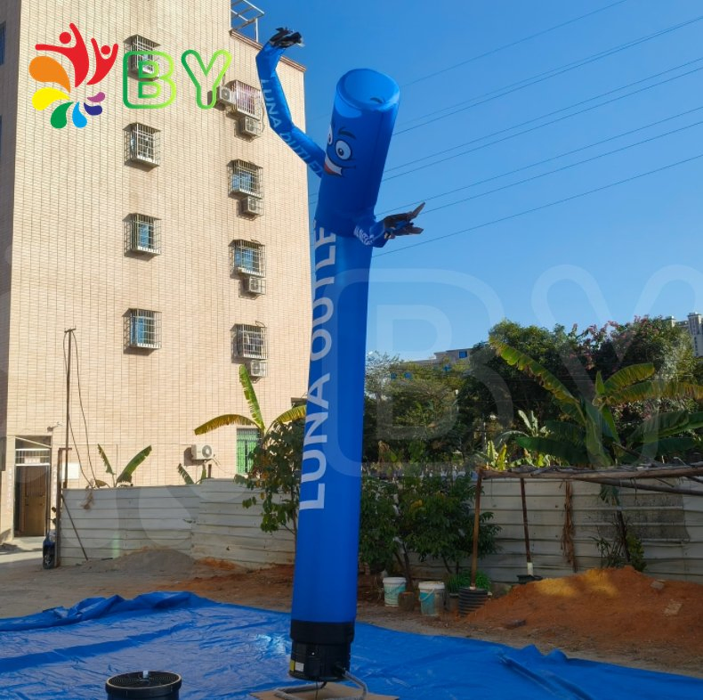 Customized Inflatable Crab Fish Jesus Pizza Pumpkin Beer Lobster Flame Monkey Doll Cowboy