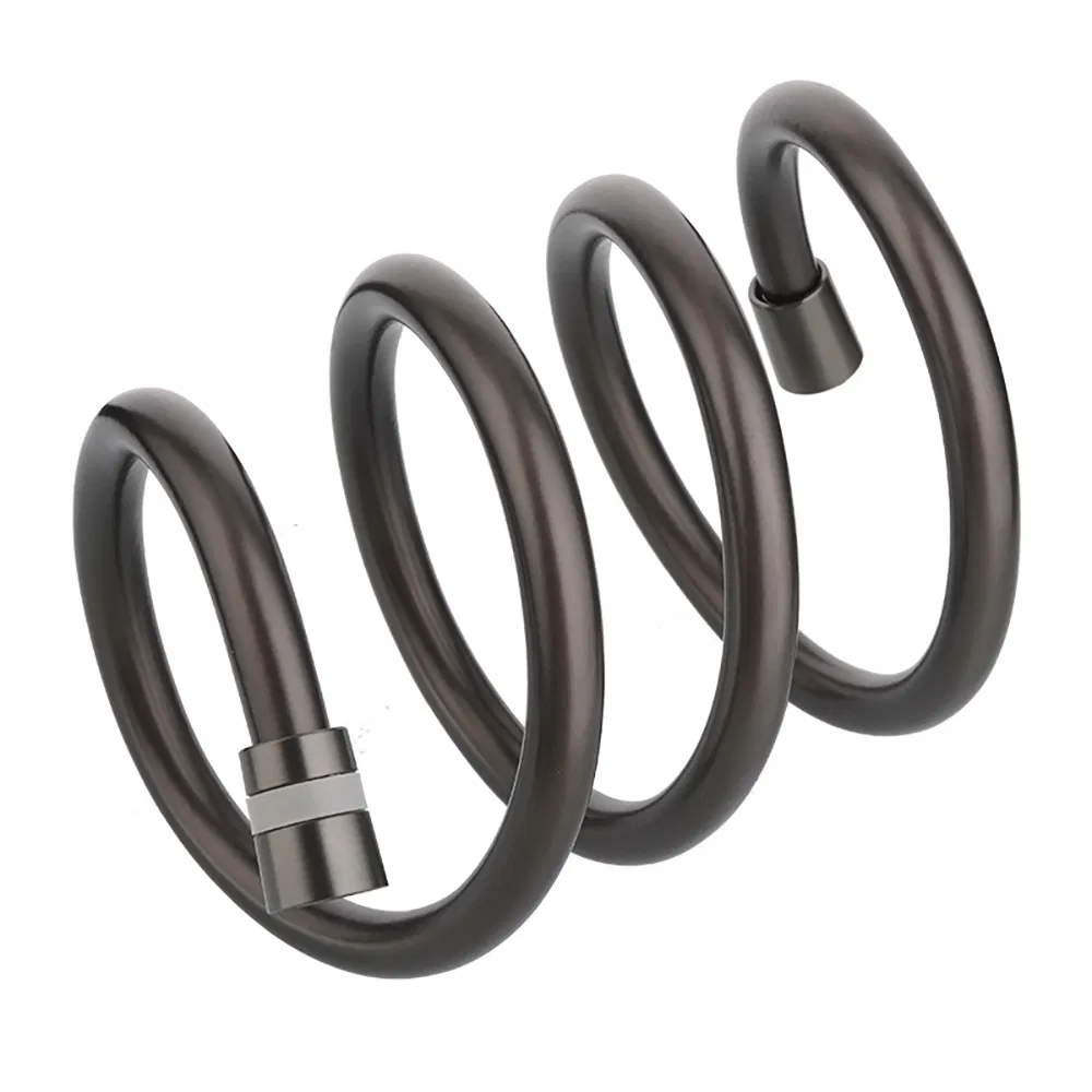 Flexible PVC Shower Hose with Stylish Chrome Finish for Bathrooms