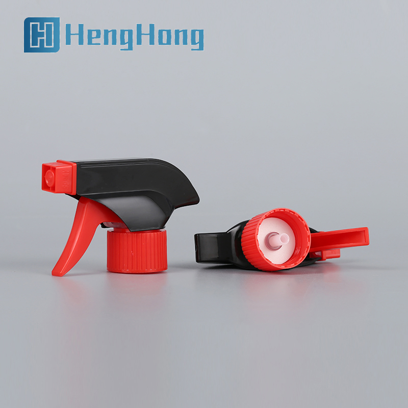 Plastic Black Color Household Hand Sanitizer Trigger Spray for Bottle