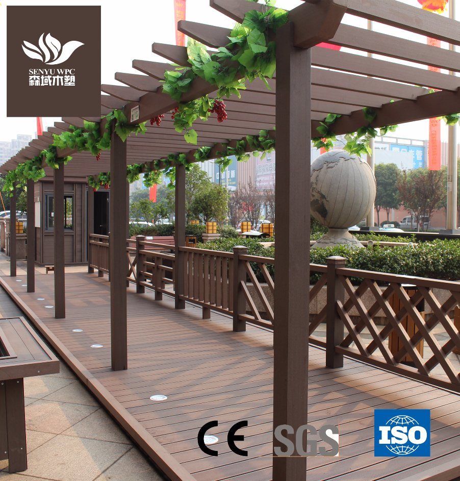 WPC Outdoor Pergola with SGS