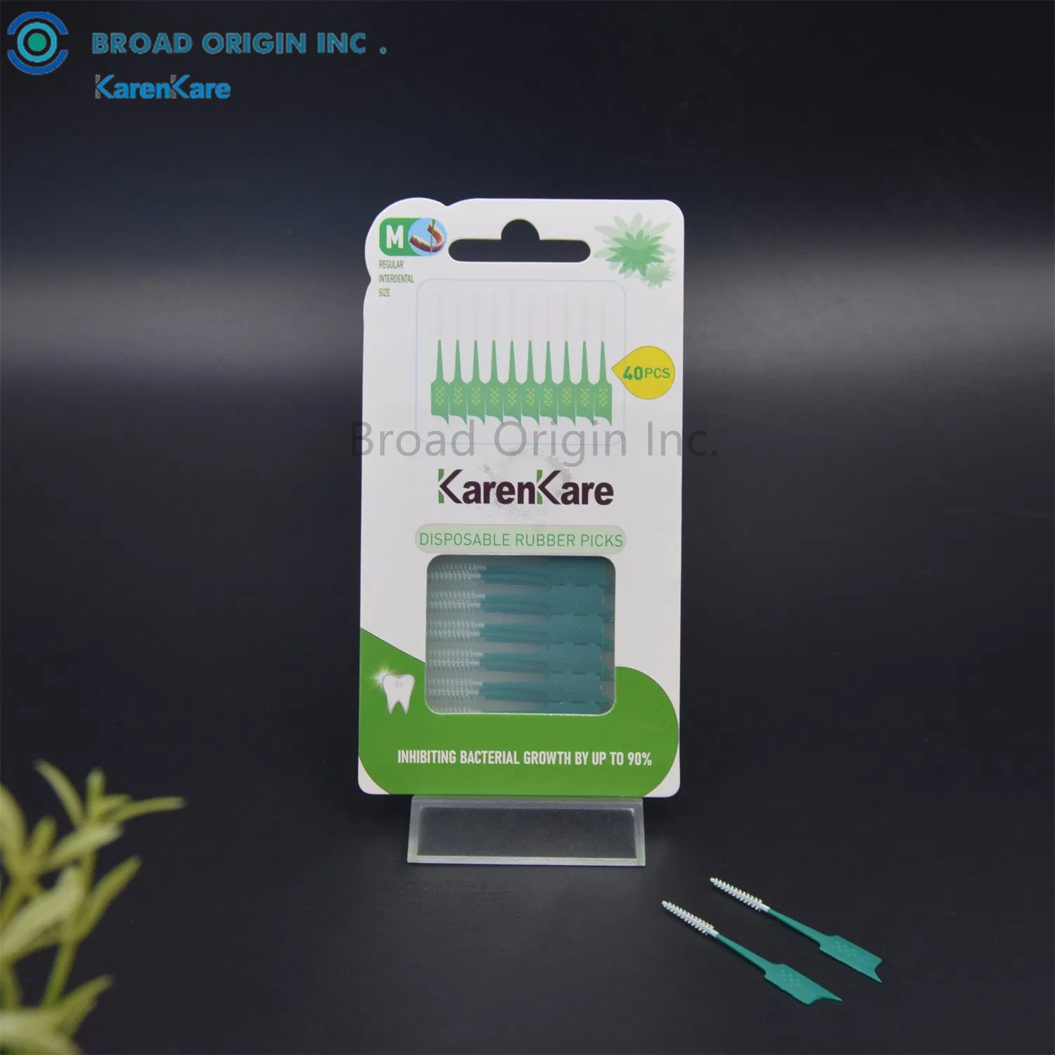 2025 Newest High Quality CE ISO Approved Soft Dental Picks Rubber Interdental Brush