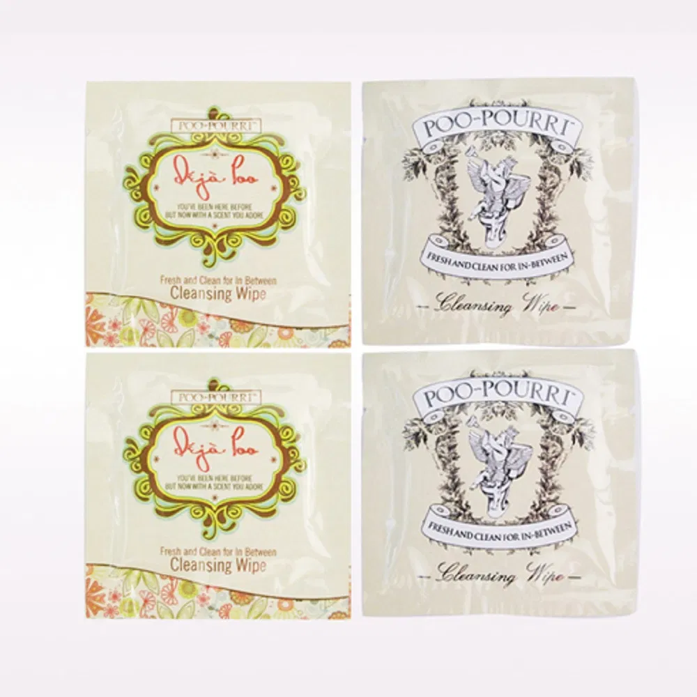 OEM Deodorant Wipes Individually Wrapped Bulk Armpit Deodorant Sweat Wipes Body Wipes for Women Men