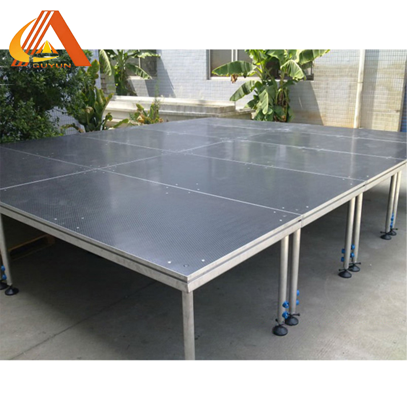 Hot Sale Podium Acrylic Concert Telescopic Stage