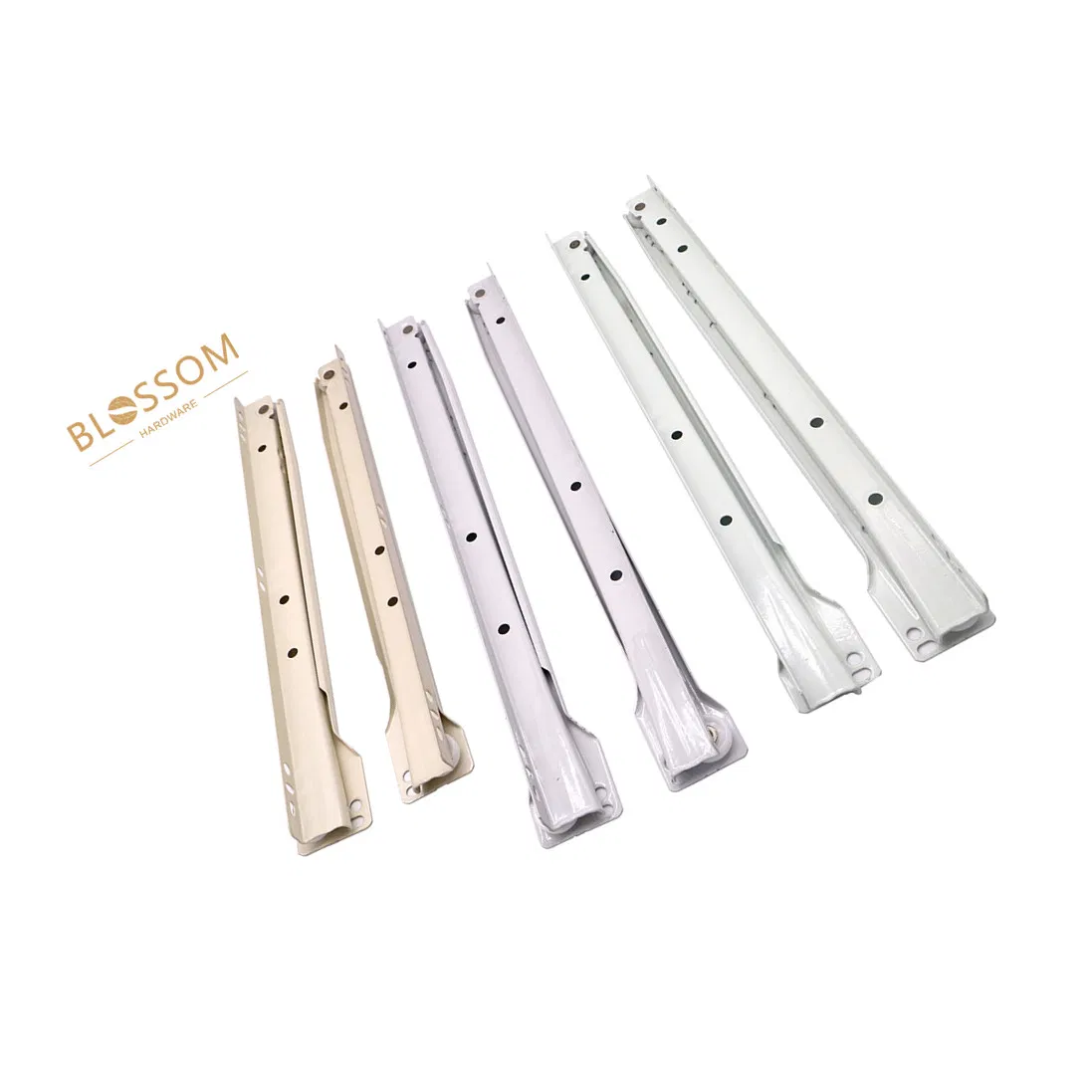 Furniture Hardware Powder Coated Painted Drawer Slide