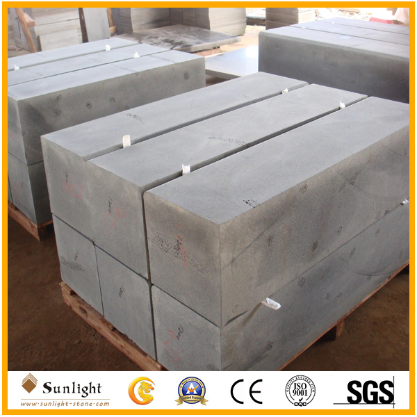 Hainan Ants Line Black Basalt Kerb/Paving/Block Stone for Outdoor Landscape