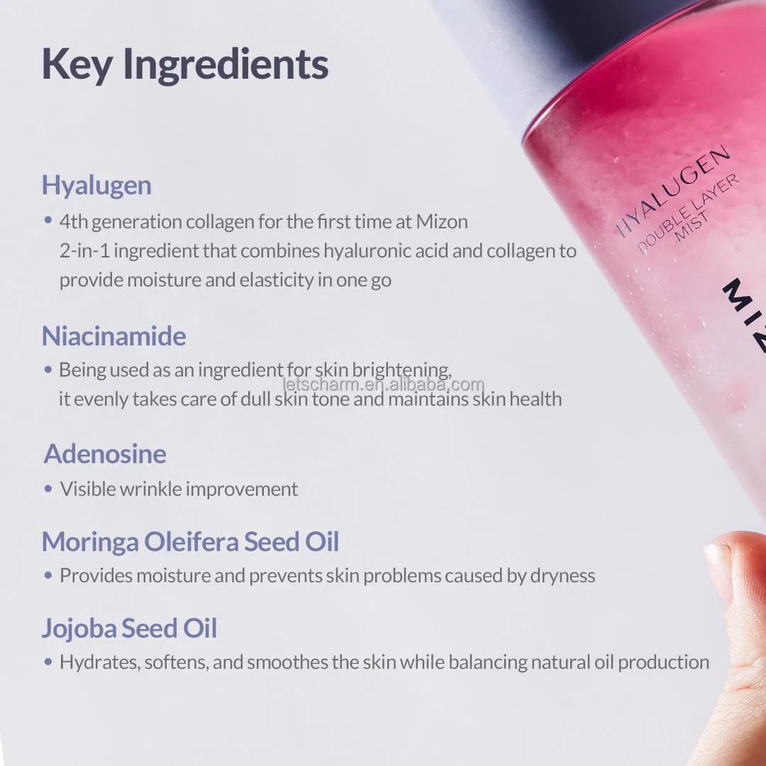 Ls052 OEM/ODM Custom Hydrating Toner with Marine Collagen & Hyaluronic Acid