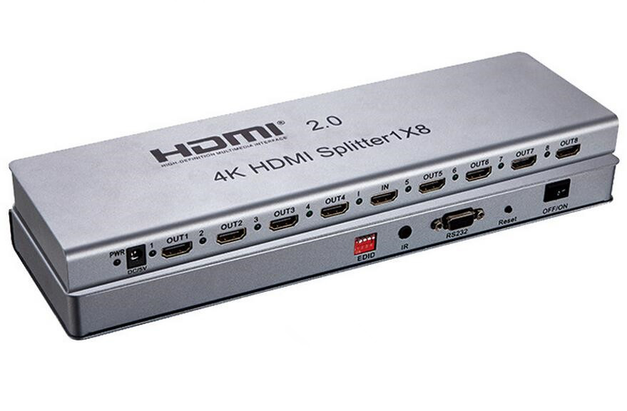 Разветвитель HDMI 1x8 4K 60 Гц