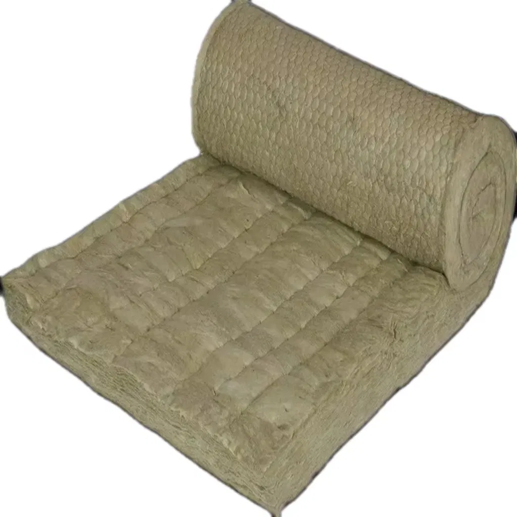 Waterproof Air Condition Pipe Thermal Insulation Rock Wool Rockwool Blanket/Roll