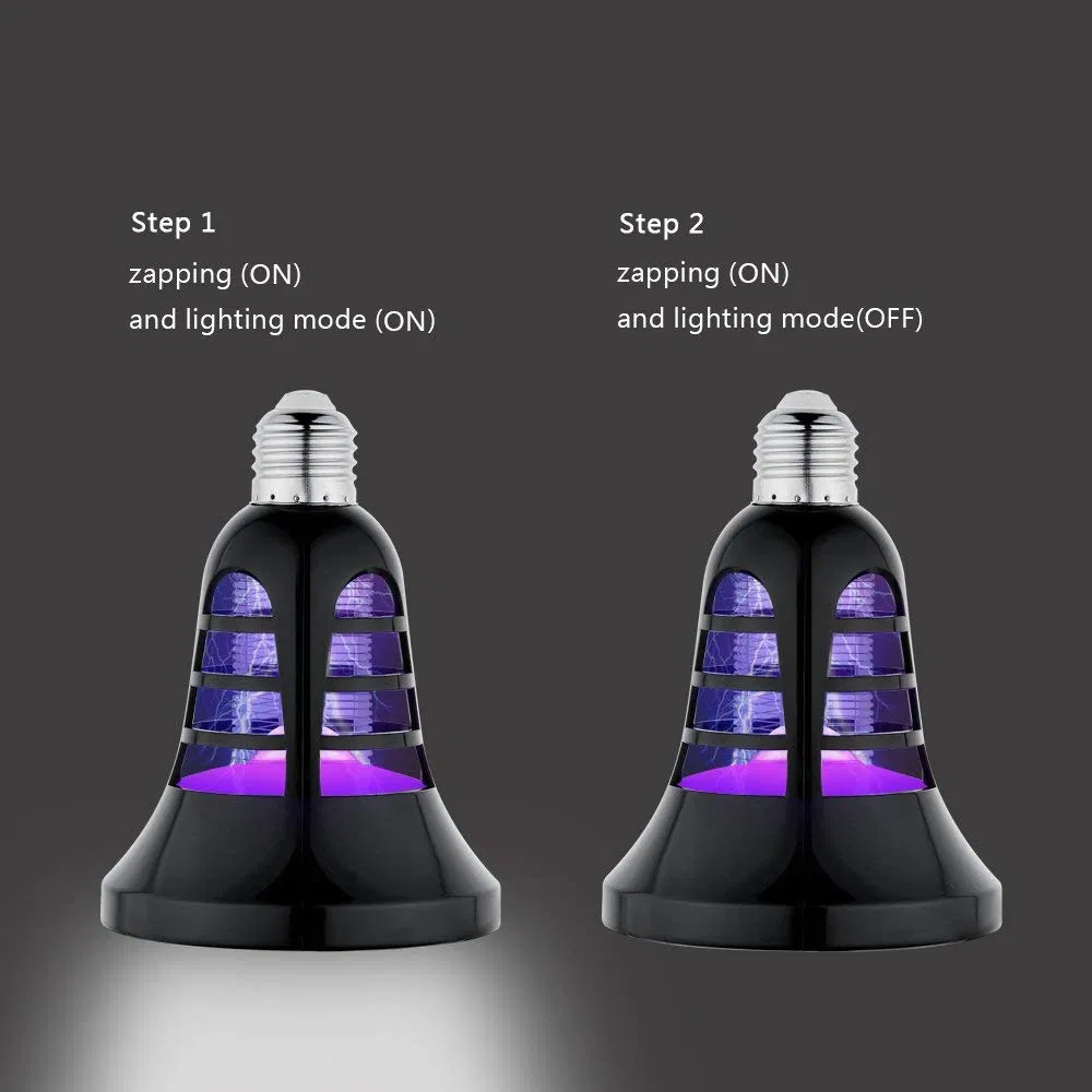 2 in 1 USB Charging Bug Zapper Insects Mosquito Killer Light Lamp for Home Porch
