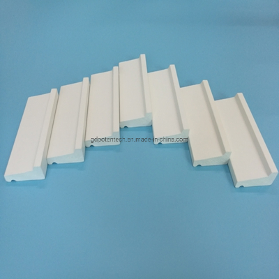Cellular Decorative PVC Mouldings Water Proof Drip Cap 11/16''*1-5/8''