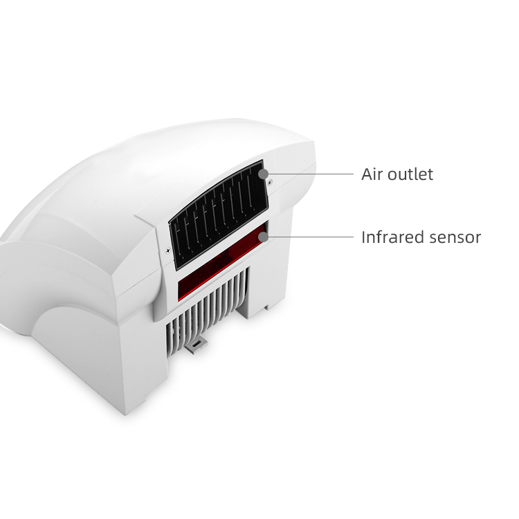 Commercial Electric Hi Speed Hand Dryer Professional Dryer Automatic Airblade Hand Dryers Silver White Customized Motor Power