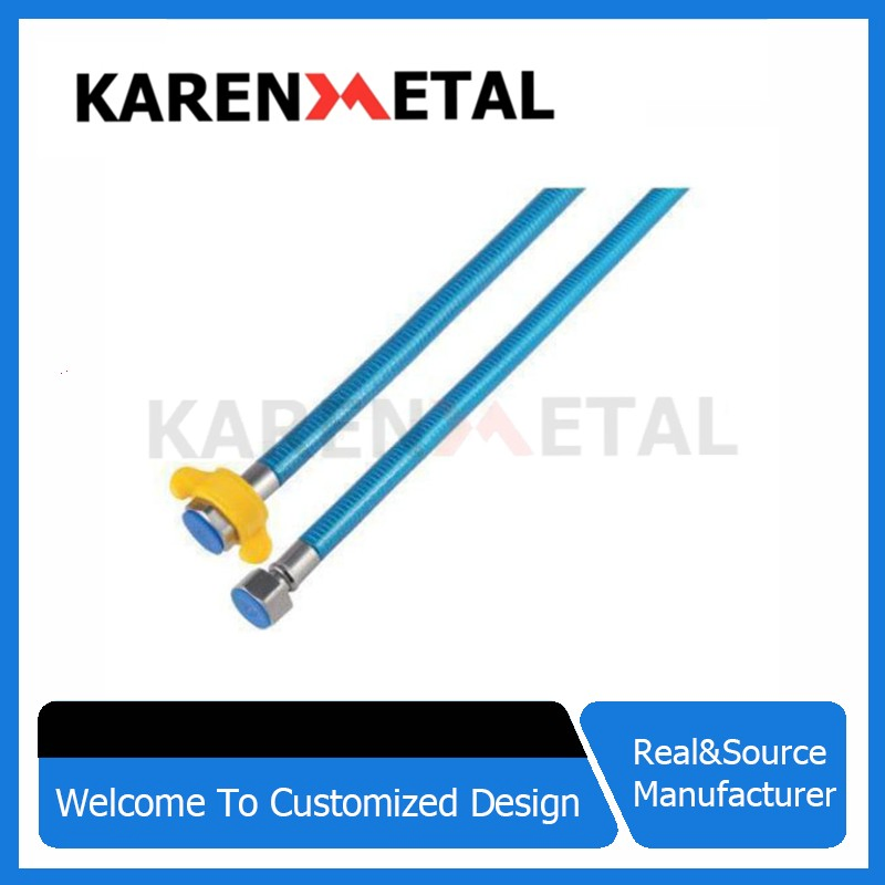 Premium Stainless Steel Braided Hose for Water Heater Faucets