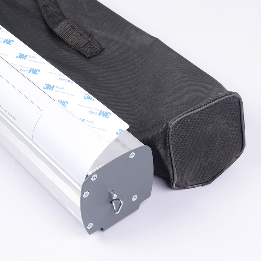 New Premium Trade Show Banners Sided Roll up Pull up Banner Stand Aluminium Banner Roll up Base Pop up Signs Pop up Signs Deluxe