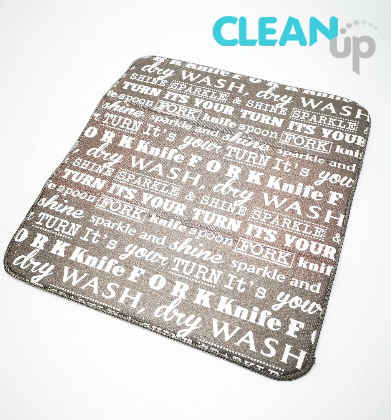 Kitchen Use Microfiber Dish Drying Mat / Cup Mat