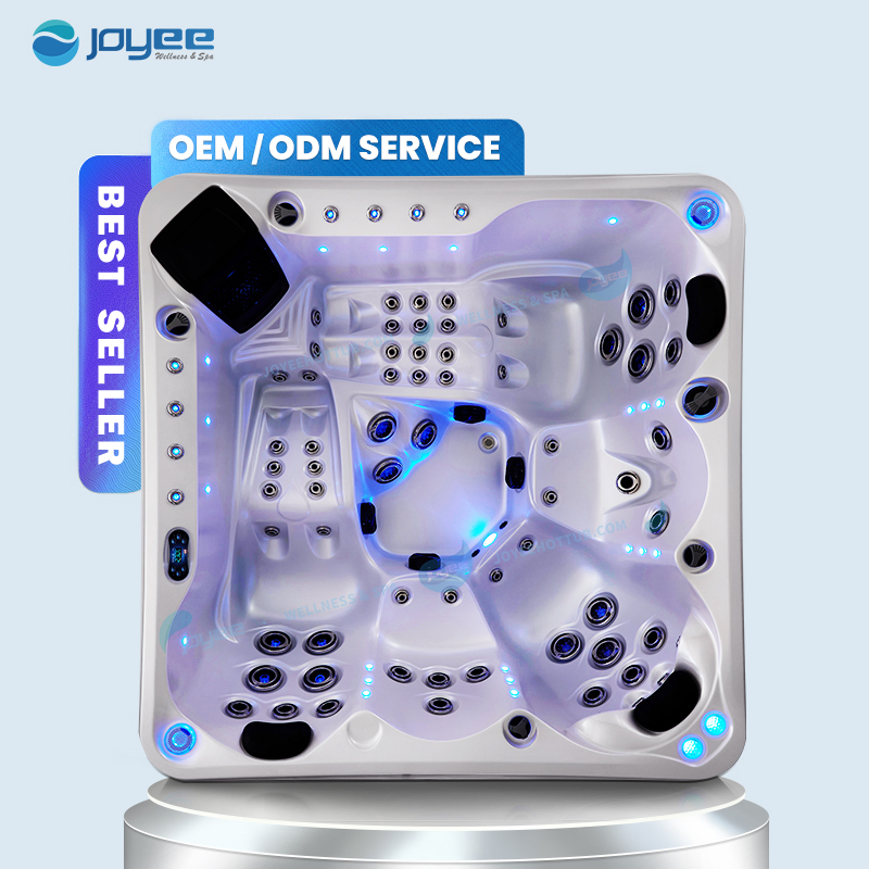 Joyee Luxury 5 Person Jakuzi Outdoor Jacuzi SPA Massage Whirlpool Im Freien Gebraucht Wholesale