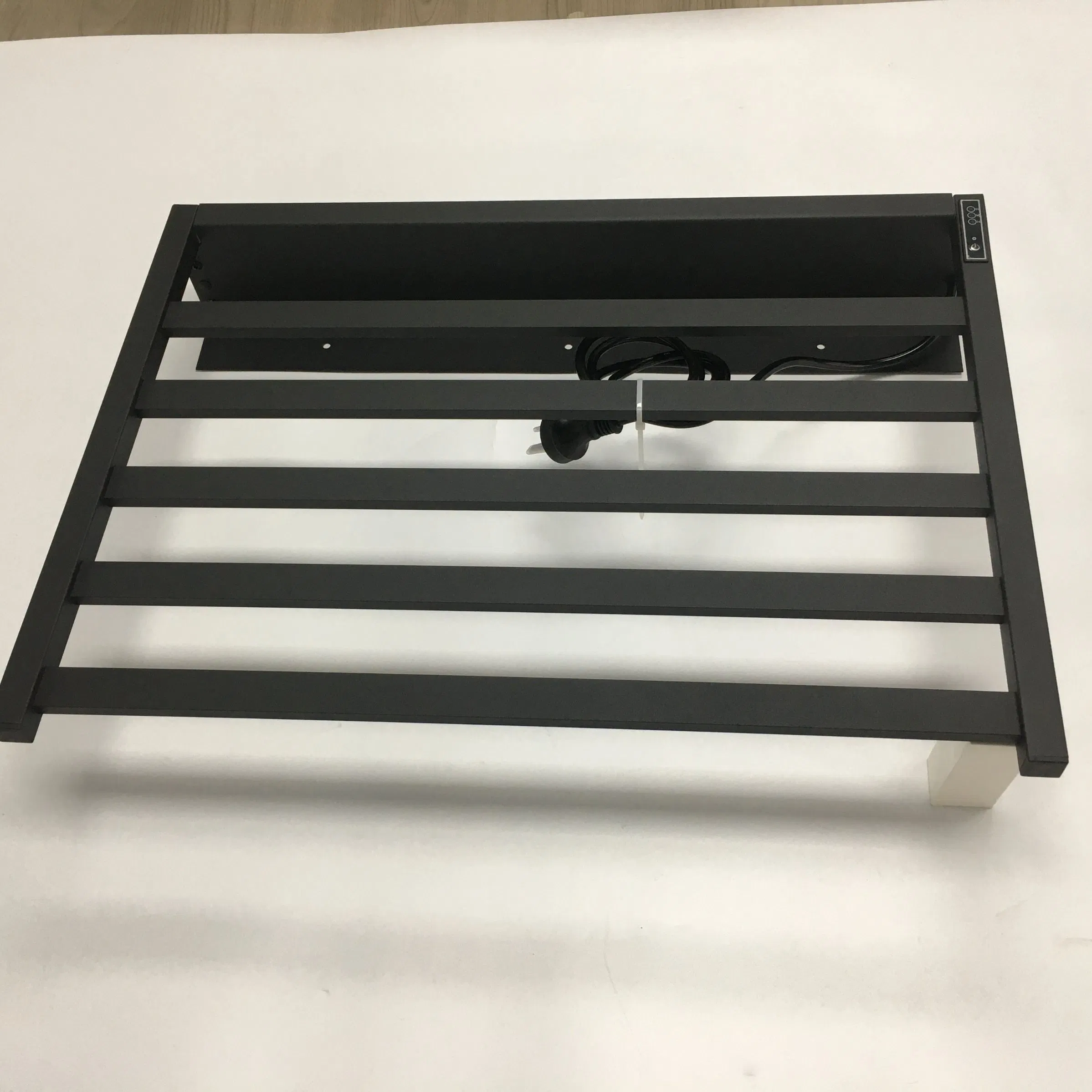 Stainless Steel Round 5 Bars Electric Towel Rail for Bathroom Wall Mounted Drying Rack