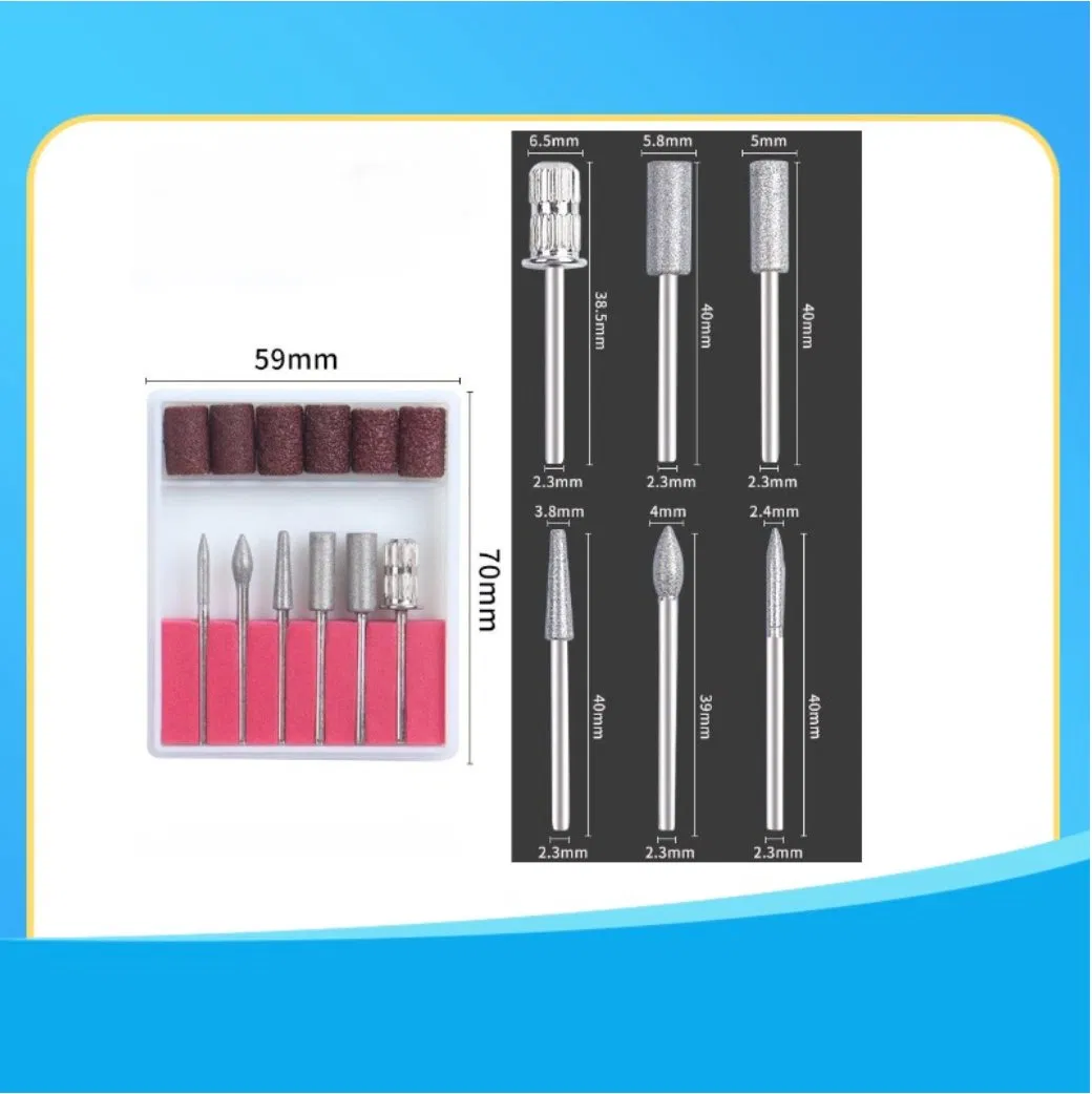 Professional Nail Art Tools Set for Acrylic Art Nail Files