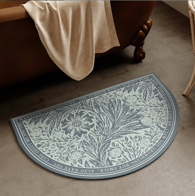 New Water Absorbent Diatom Mud Floor Mat Luxury Durable Bath Rug