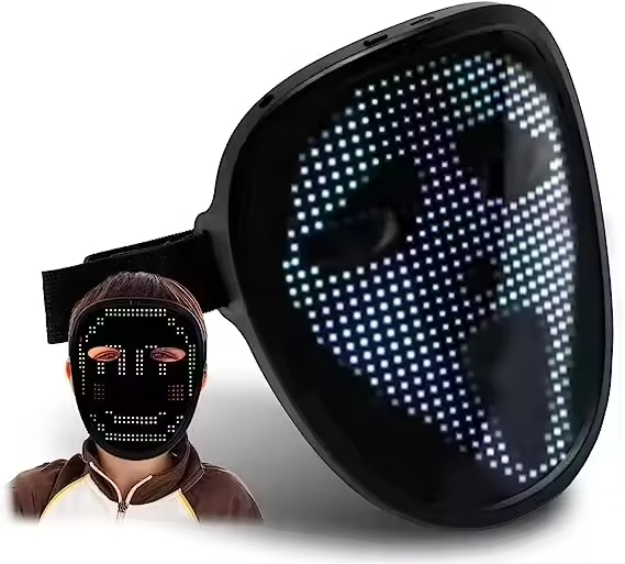 New Colorful Christmas Transforming Dynamic LED Light Therapy Face Mask