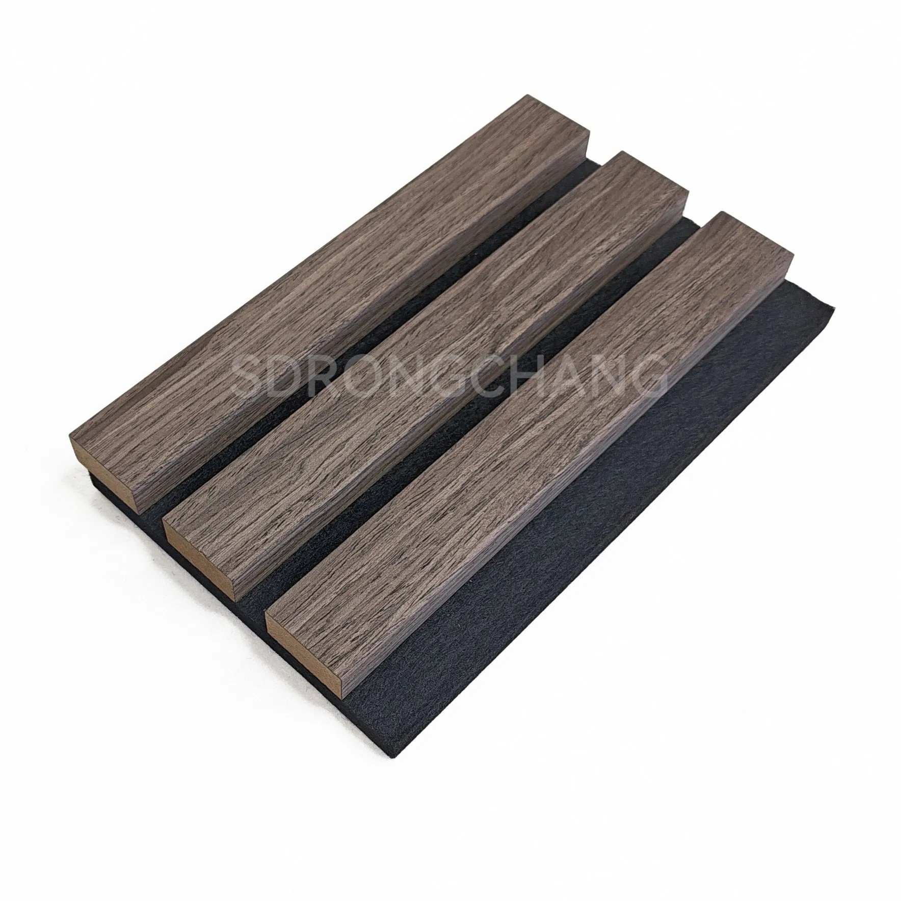 Ceiling Wall Panel True Wood Wrapped Sound Absorbing Waterproof 3D Wall Panel Acoustic Panel