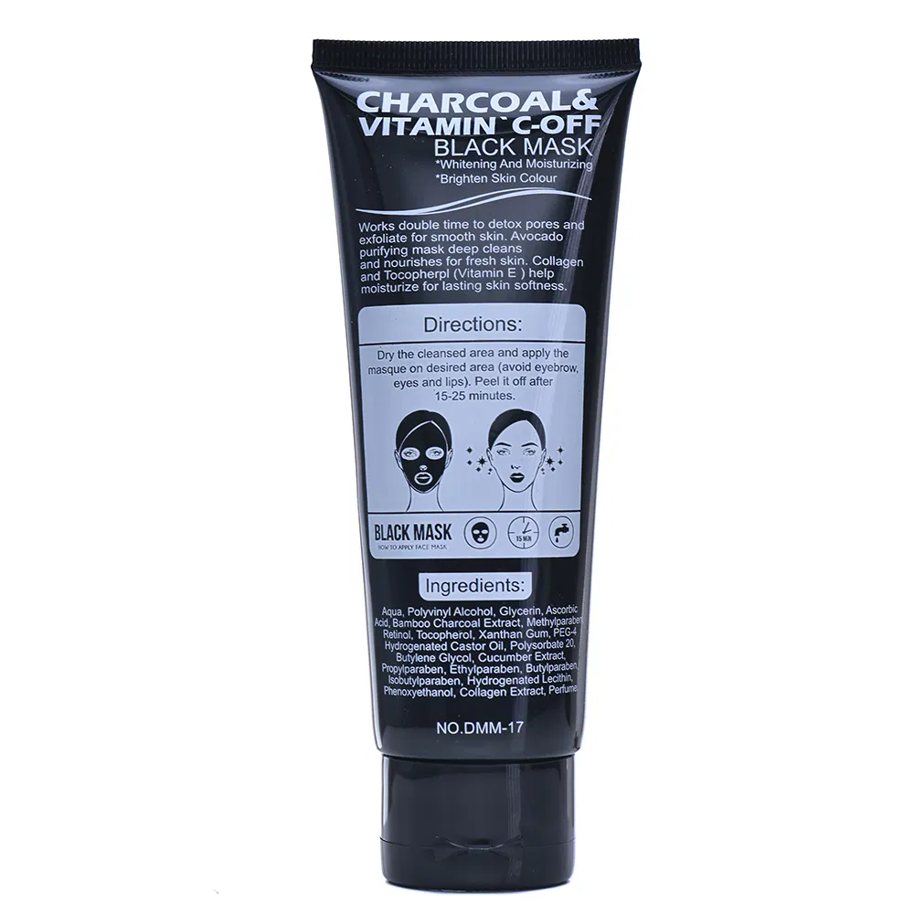 Revitalizing Charcoal Face Mask Infused with Vitamin C Essence