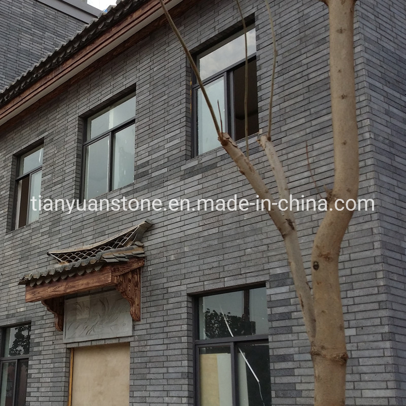 Hainan Grey/ Black Basalt Anti Slip Floor Tiles for Outdoor Paving