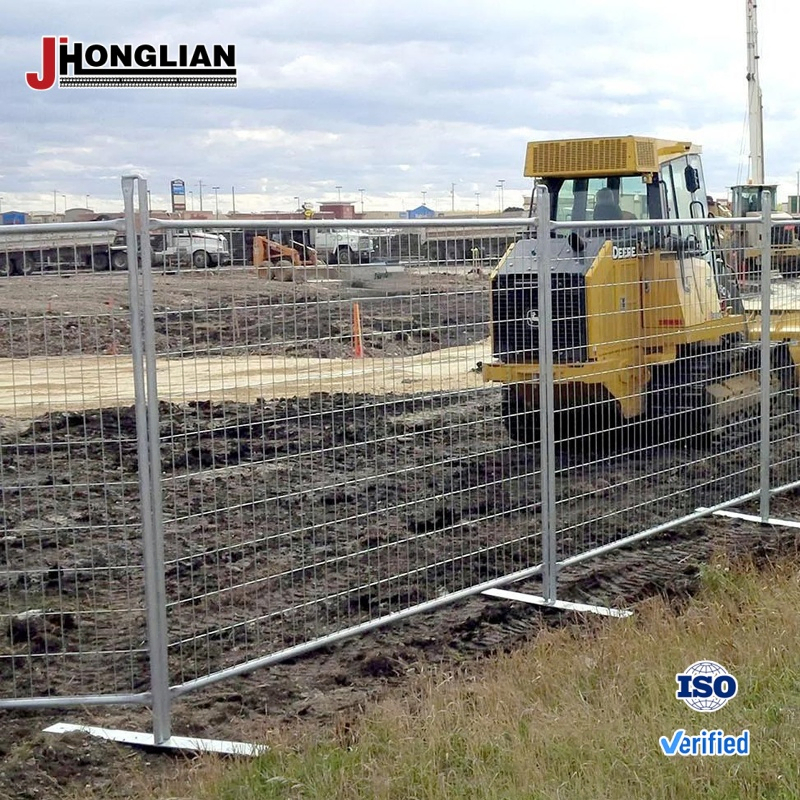 Canada Temporary Fence Panels for Sale Galvanized Canada Temporary Fence