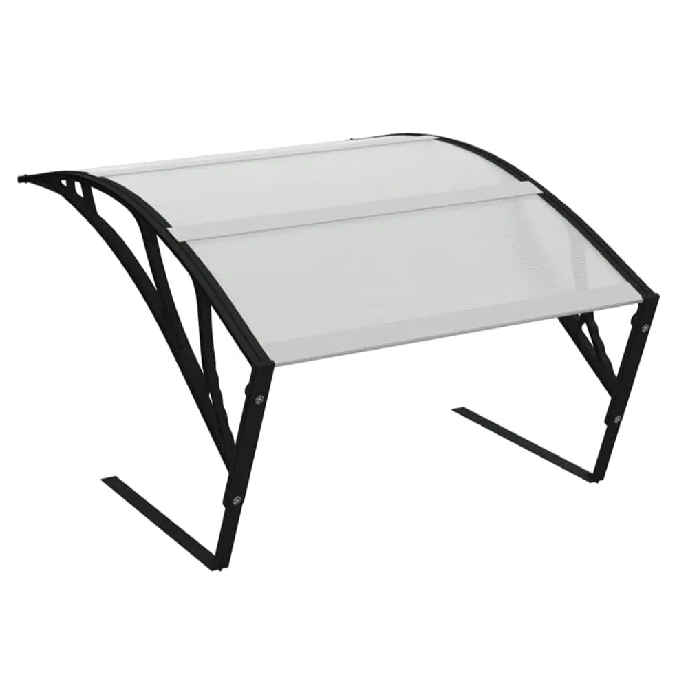 Robot Mower Garage Outdoor Shelter Black Weatherproof Hollow PC Large 3 SKD Roof Design