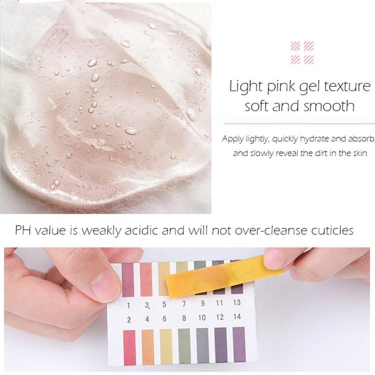 Private Label Moisturizing Lemon Exfoliating Aqua Peeling Gel Facial Scrub