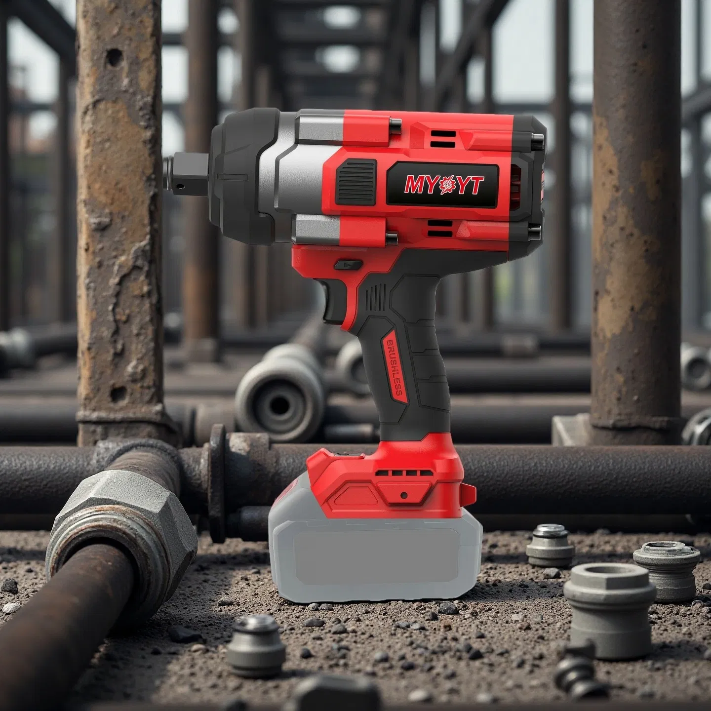 Гайковерт ударный аккумуляторный 3/4 дюйма 1800 Н·м