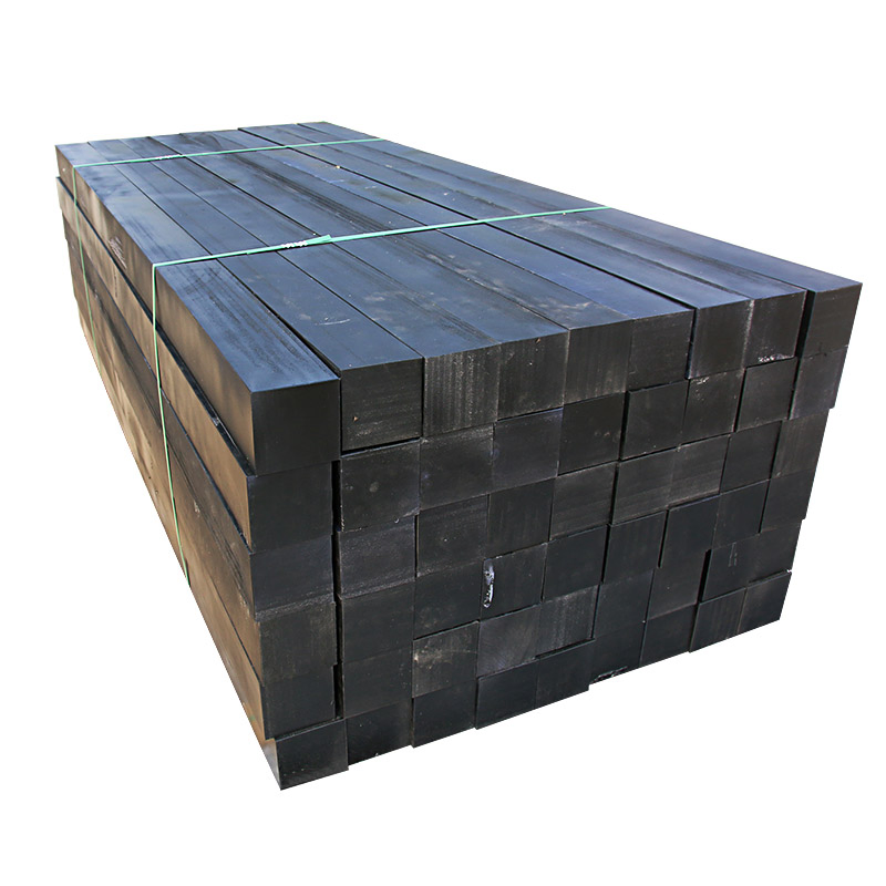 Recycled Anti UV UHMW PE Plastic Sleepers 200*200 for Crane