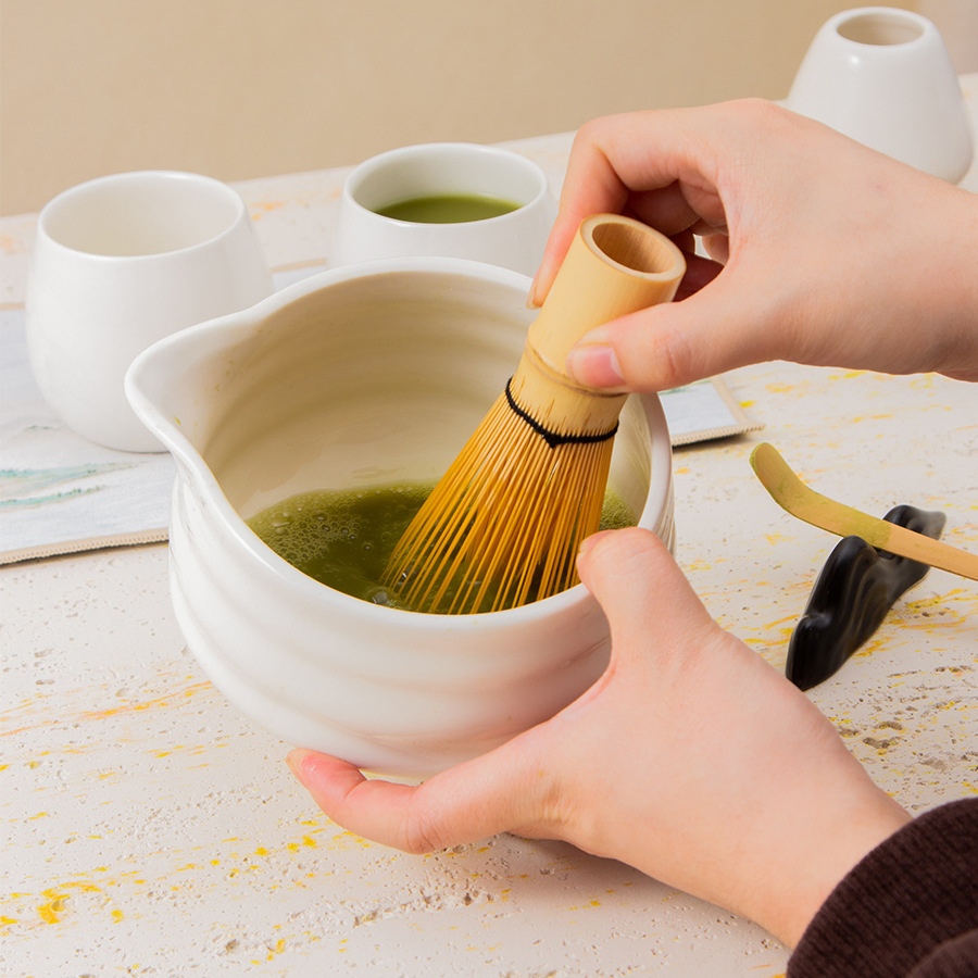 Wholesale Price OEM Manufacturer Personalized Pink Matcha Bowl Matcha Tea Set