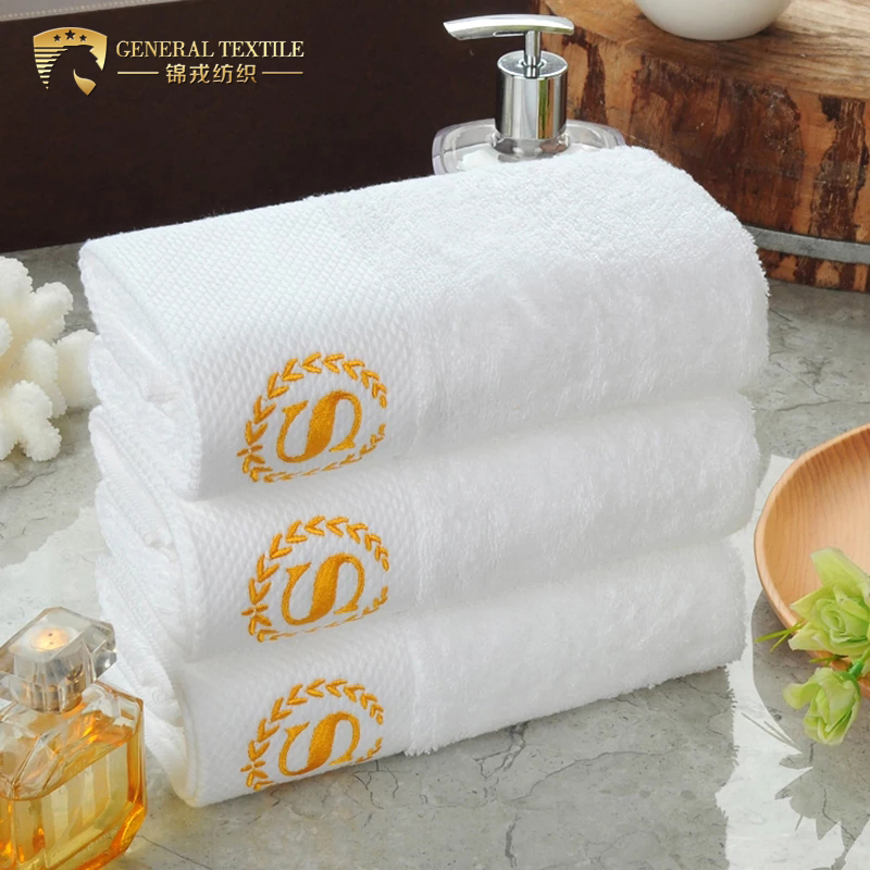 Soft Pure Cotton Towels for Hotel Linens, Guest Bathroom Sets and Housekeeping