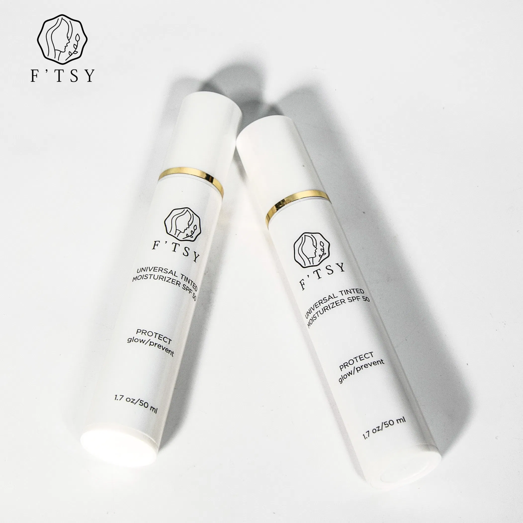 Tinted Glow Sunscreen Broad Spectrum Custom Logo SPF 40 Sunscreen Cream